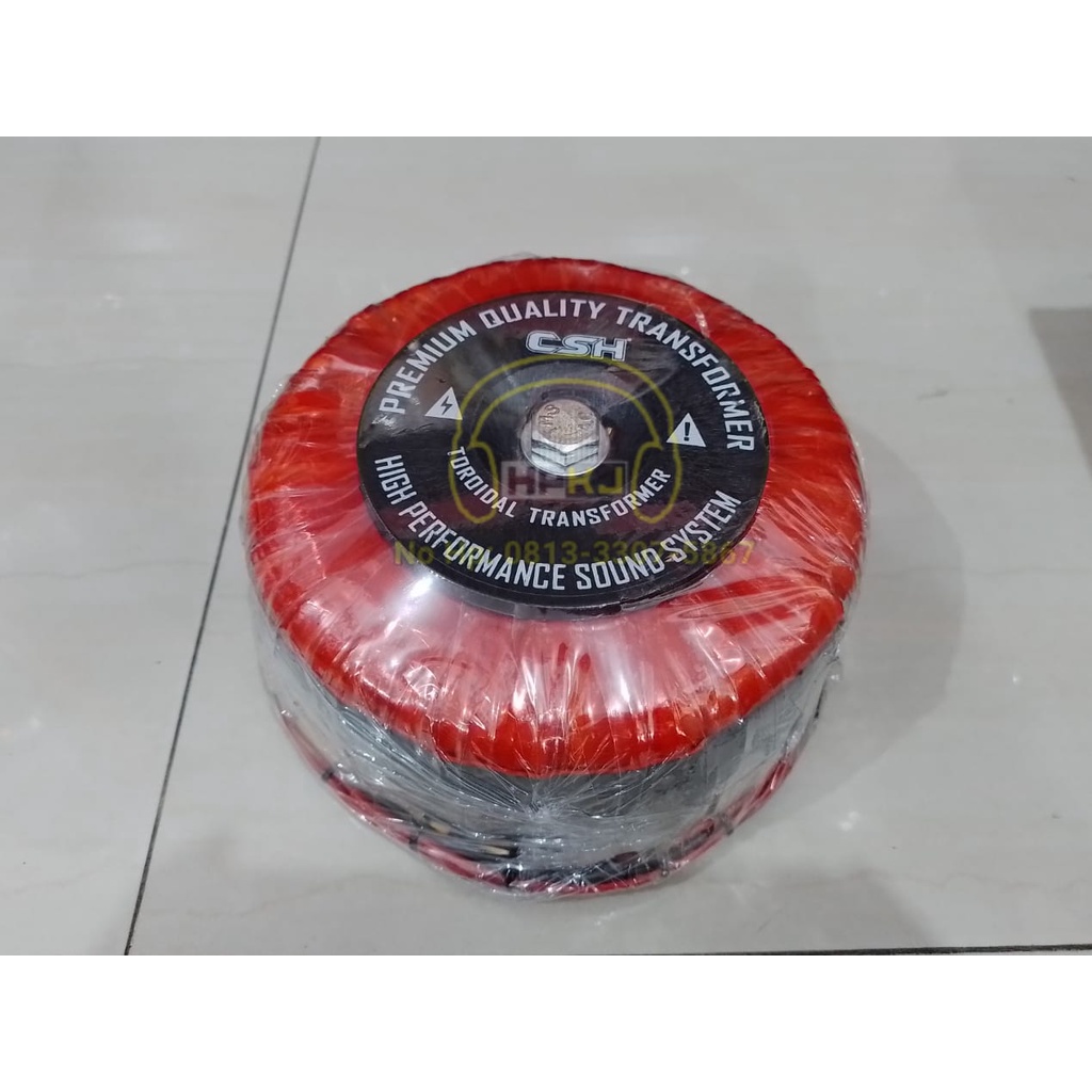 TRAVO TOROID CSH PREMIUM 15A CT 65V trafo donat 15 Amper CT 65 volt