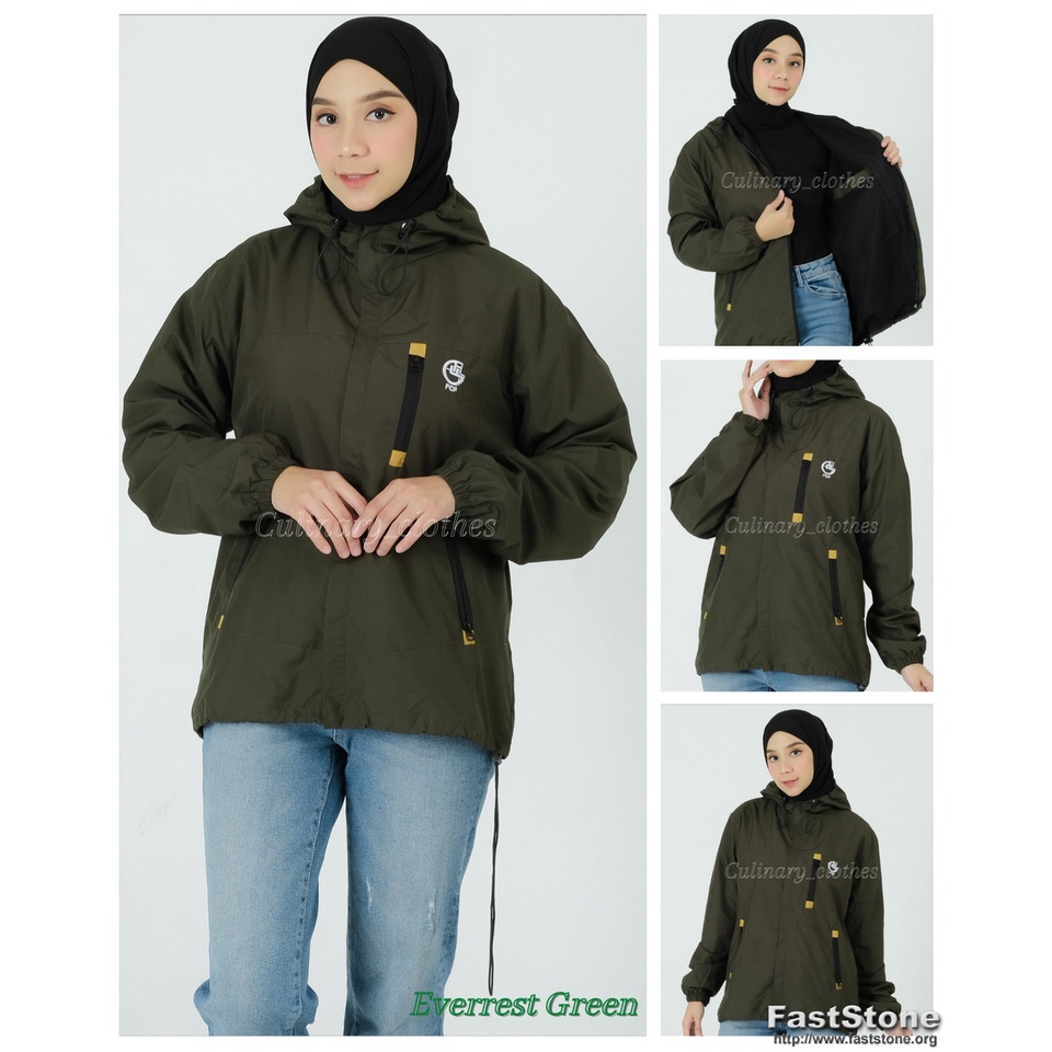 Jaket pria wanita jumbo IKC 002 distro cbr six Bandung keren grosir pakaian pria H0D7 jacket jaket parasut parasit jaket gunung pria wanita WATERPROOF ORIGINAL FCF