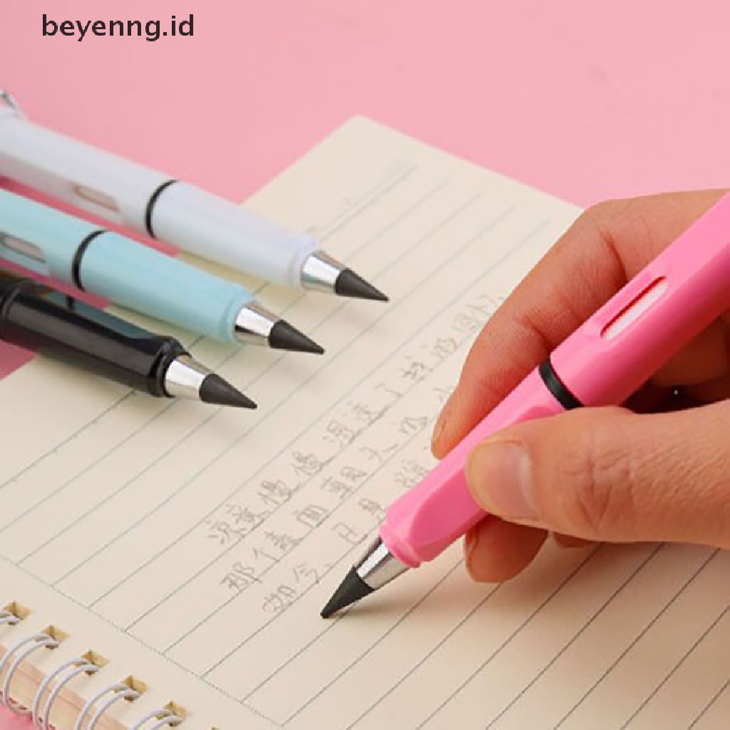 Beyen Everlasg Infinite Technoy Pensil Ajaib Tanpa Tinta Bahan Metal