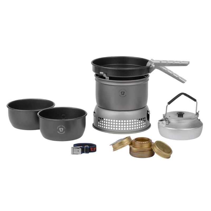 TENDAKI •Trangia Cooking Set  27-4UL - 27-6UL - 25-6 UL - 25-4 UL - 27-6 HA - 25-6 HA Alat Masak Camping