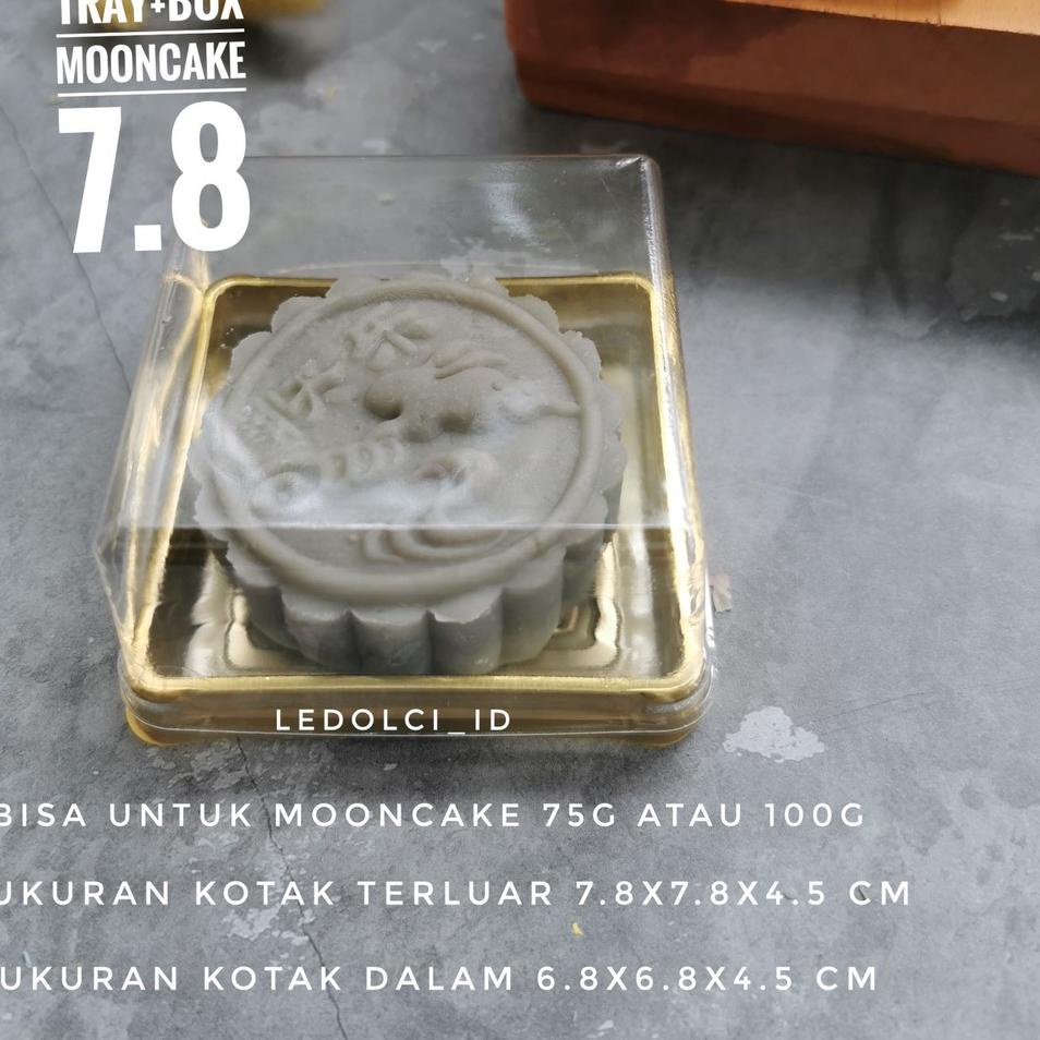 

Lariiss--10 PCS TRAY MOONCAKE MIKA KUE BULAN 75 / 100 GR - 7.8 KOTAK DG TUTUP