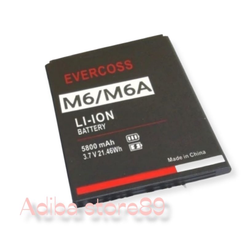 Baterai Batre Evercoss M6A Original Battery hp