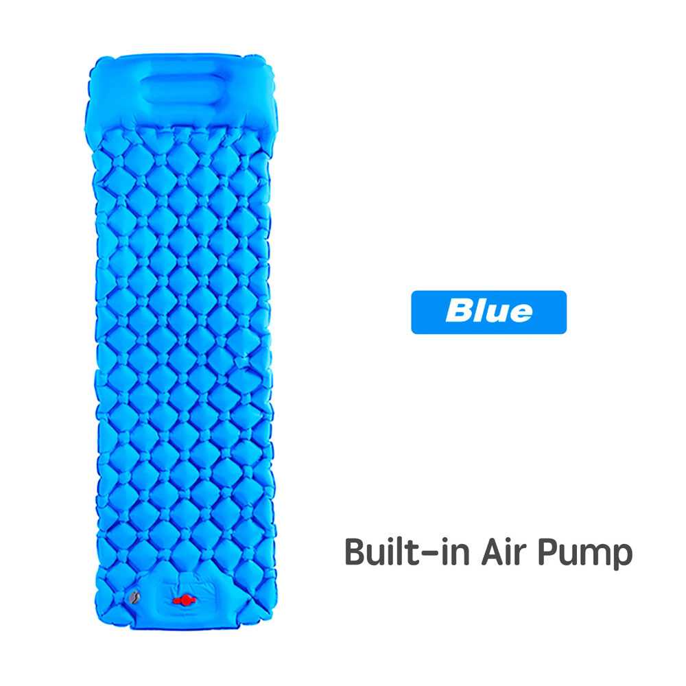 Sleeping Pad Ultralight / Kasur angin / Matras angin Dengan POMPA UDARA BUILT-IN