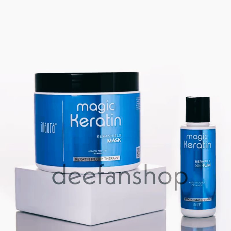 INAURA MAGIA Masker Keratin + MAGIA Serum Kerashield