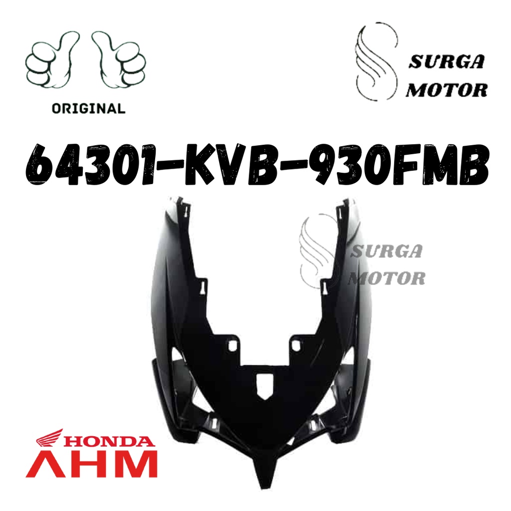 Cover Tameng Body Lampu Depan Hitam Vario 110 CW Karbu Old Lama 2006 2007 2008 2009 2010 2011 2012 2