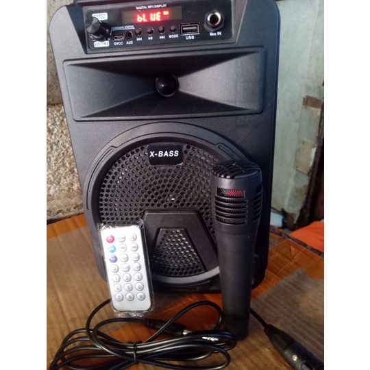 Salon aktif Bluetooth Bass Ukuran Besar 8 INCH FLECO F 8910 F 8911 F 6603 SONIA UKURAN 6 5 INCH LED 
