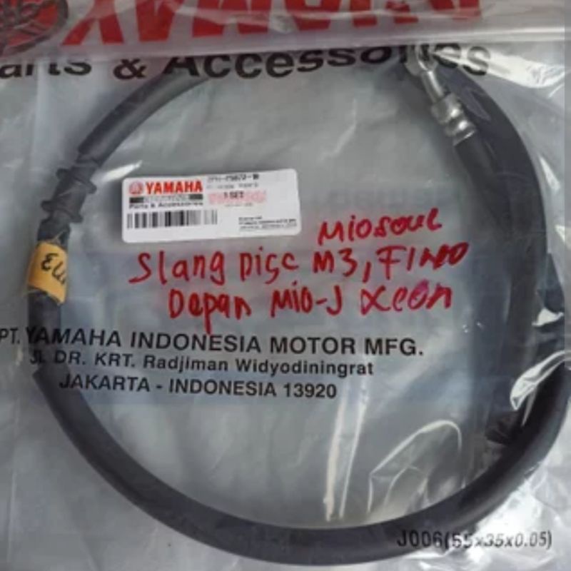 KABEL REM DEPAN SELANG REM DEPAN MIO SMILE MIO SOUL ORIGINAL YAMAHA