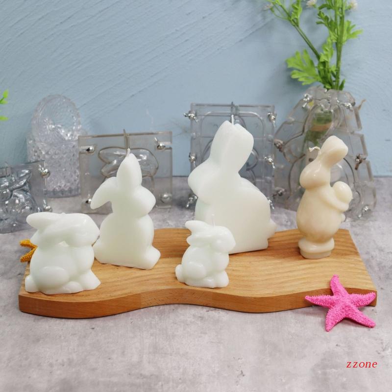 Cetakan Sabun Bentuk Kelinci Paskah 3D Untuk Membuat Pernikahan