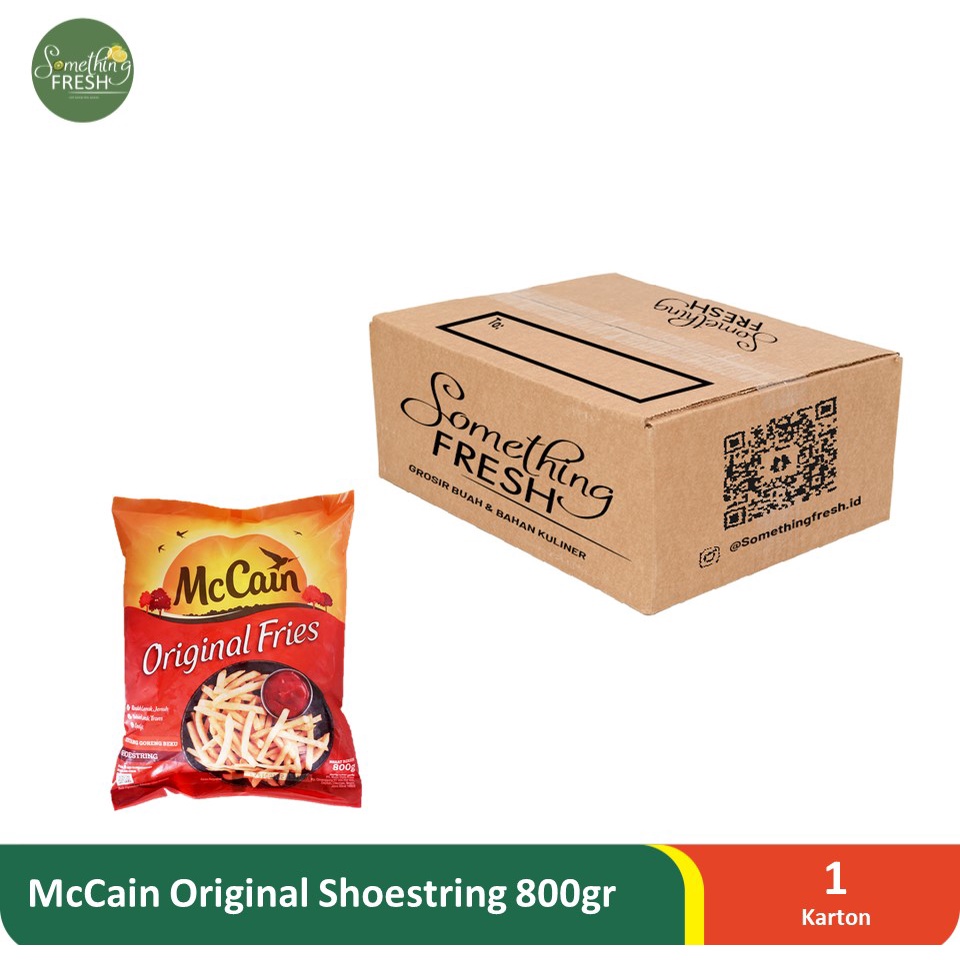 

McCain Original Shoestring 800gr Per Carton