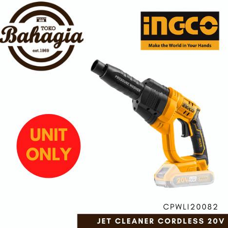 Jet Cleaner Cordless 20V (25Bar) Unit Only / Steam Ingco Cpwli20082