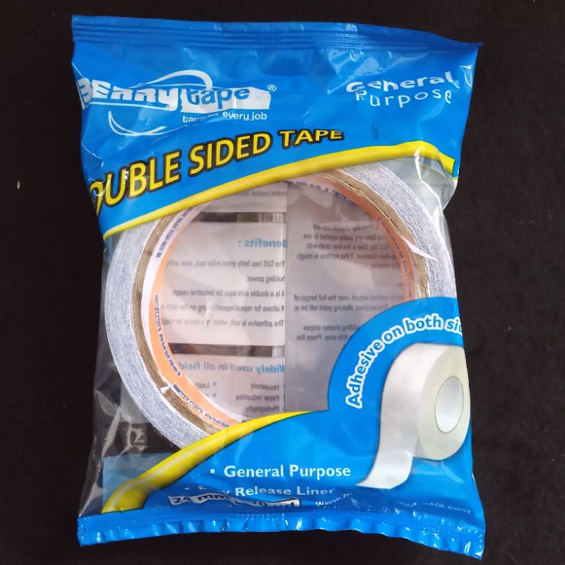 

Double Sided Tape Berry Tape (24 mm x 10 yard)