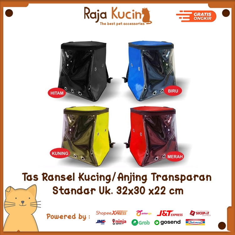 Tas ransel kucing/anjing transparan murah