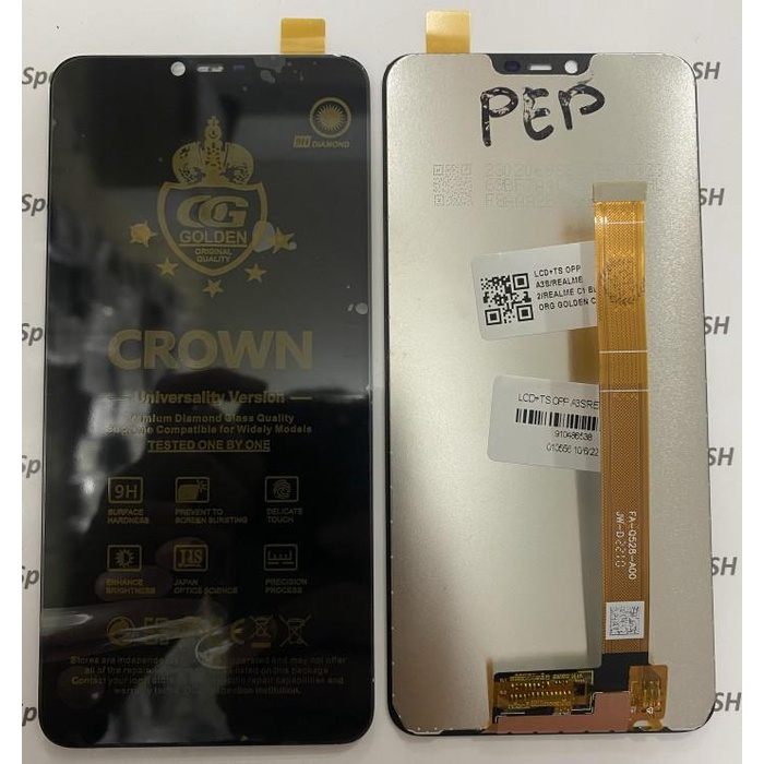 Lcd Touchscreen Oppo A3s / realme 2 / realme C1 - crown