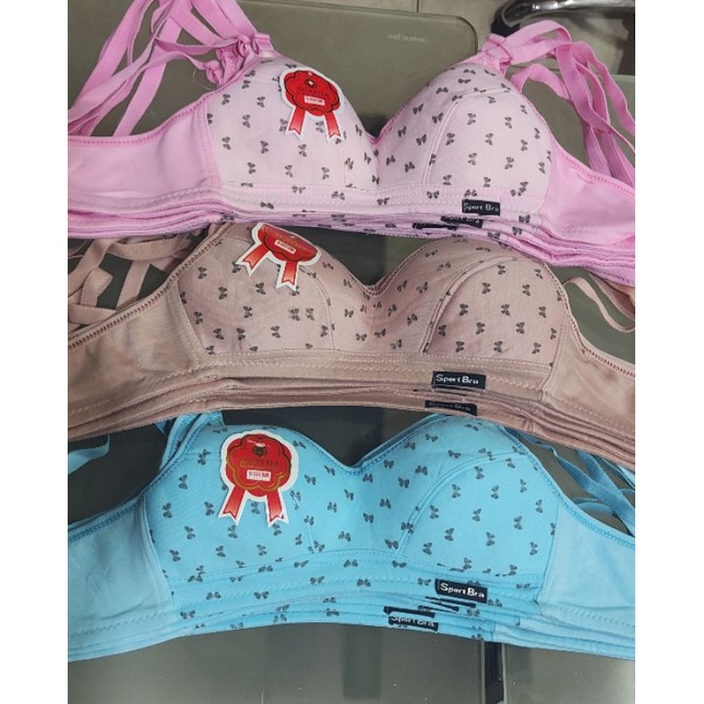 12 PCS/AGATHA | SPORT BRA | BH REMAJA #BRA LUSINAN 1411 1401 1402 1506