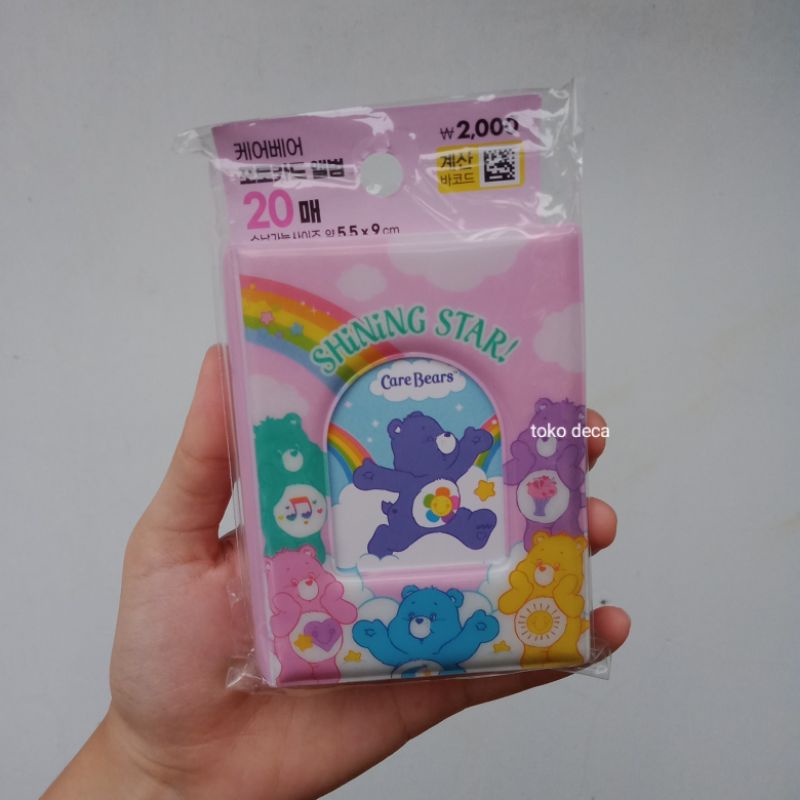 [READY] Collect Book Care Bears Shining Star Daiso Korea Jastip Kolbuk PC Photocard Kpop PVC 40 Slee