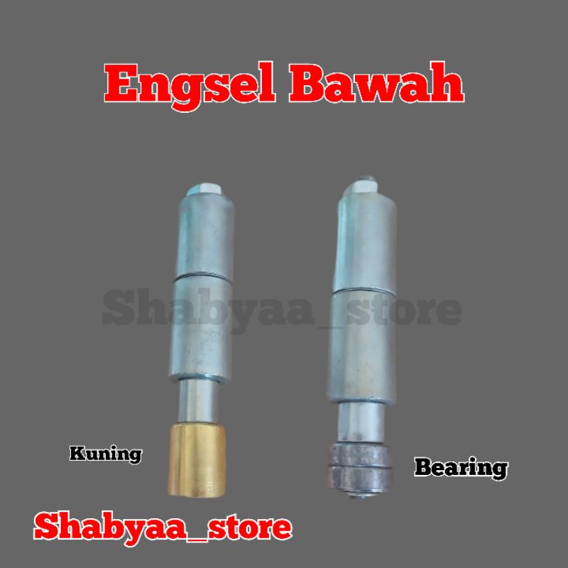 Engsel Bawah roda bawah pintu geser sleding garasi rel handerson