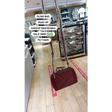 HUSH PUPPIES MINI SLING BAG WOMEN SALE