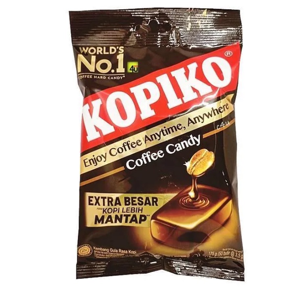 

permen Kopi KOPIKO COFFEE CANDY - 175gr (isi 50) EXTRA BESAR