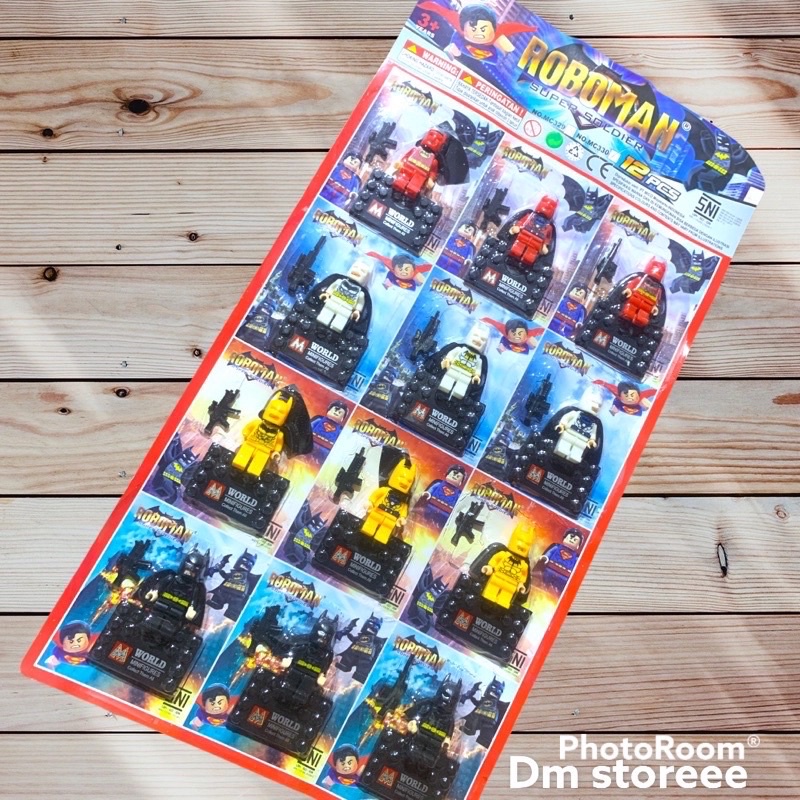 minifigure roboman betmen / bricks super hero / mainan anak murah