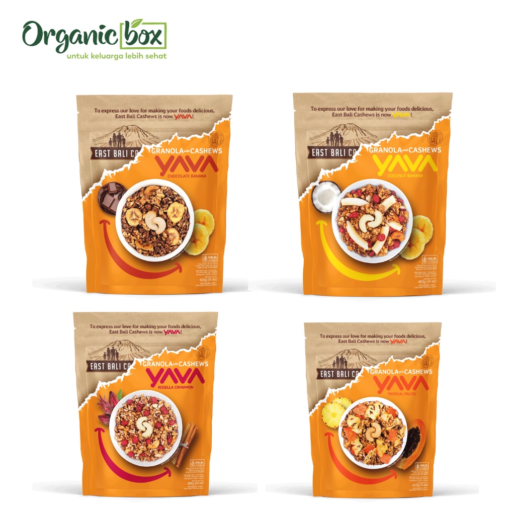 

YAVA GRANOLA 400gr