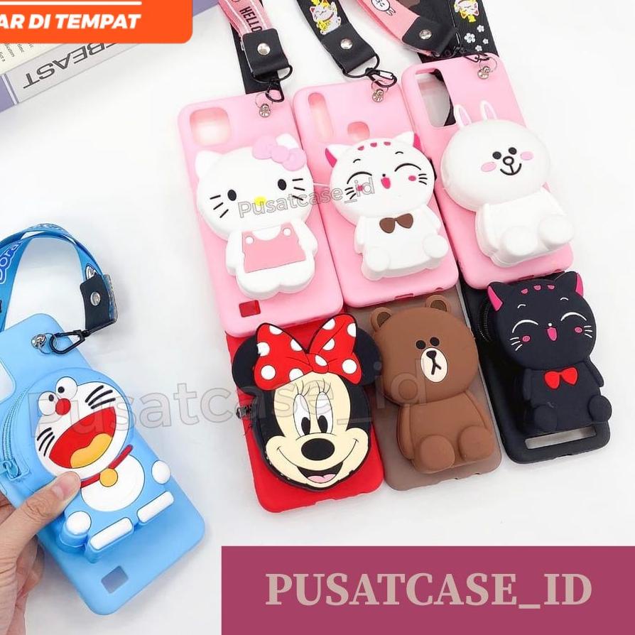 New OPPO A16/ A7/ A5S/ A12/ A11K/ A54/ A15/ A15S/ A3S/ A1K/ SOFT CASE/SILIKON KARAKTER/BONEKA DISNEY