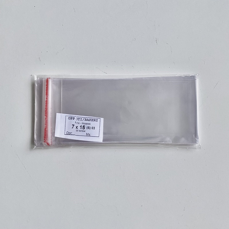 

Plastik OPP 7x15 Plastik OPP Money Bouquet