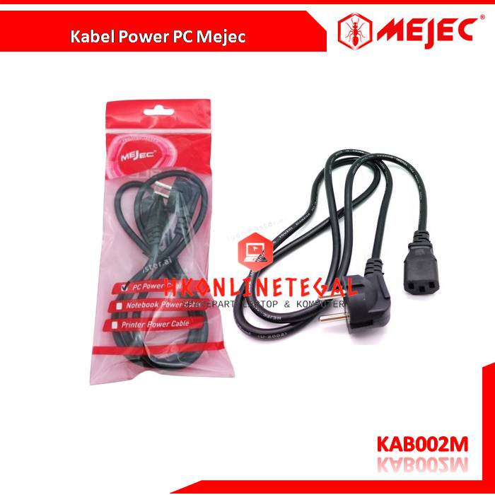 Jual Kabel Power Pc Komputer Monitor Mejec Shopee Indonesia