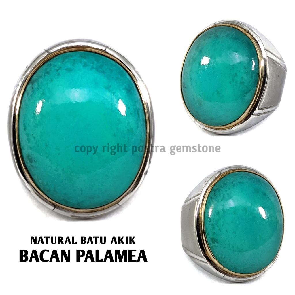 Natural Batu Akik Bacan Doko Pido Full Kristal BDP02