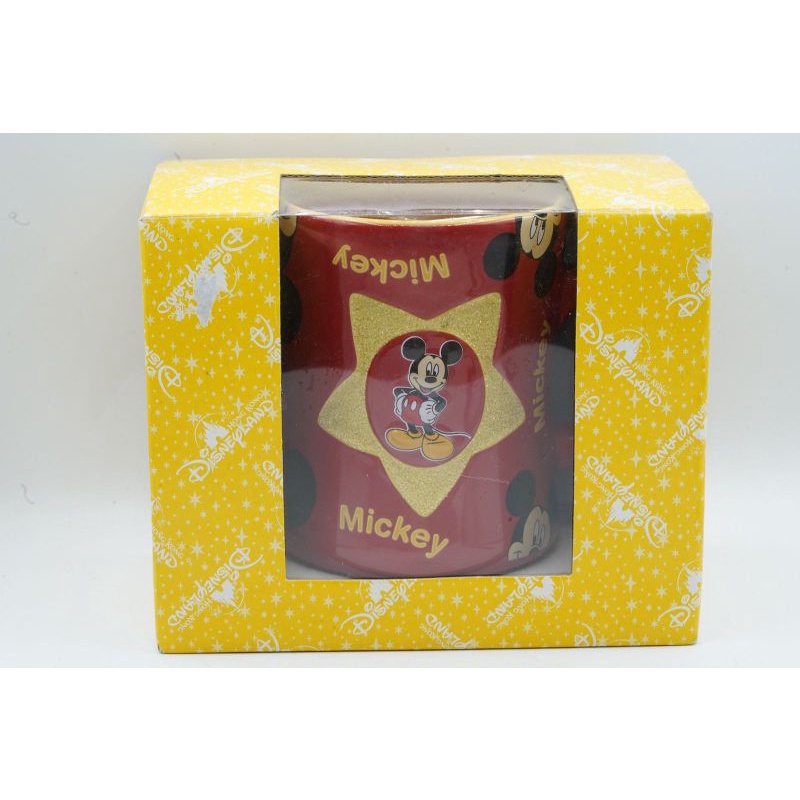 Mickey Mouse Mug Gelas Disneyland Hongkong Resort Disney