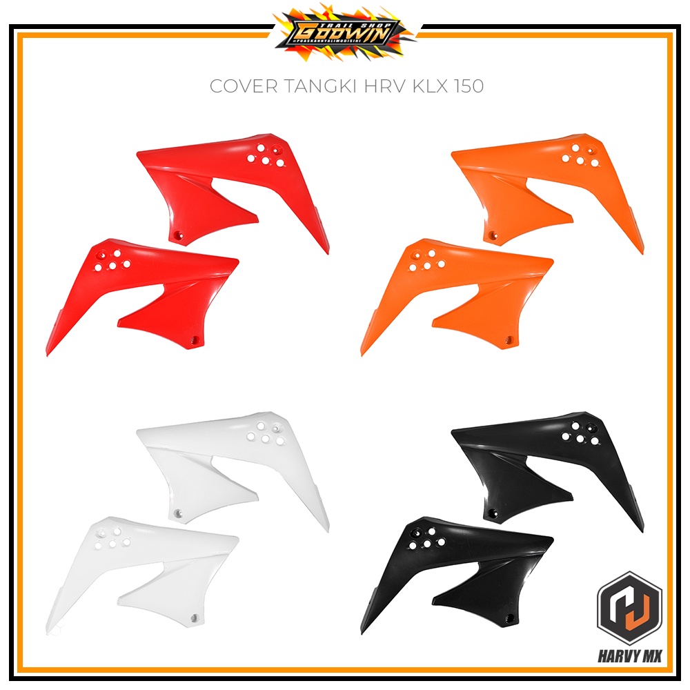 Legshield Cover Tangki Sayap Depan HARVY MX KLX 150 L S
