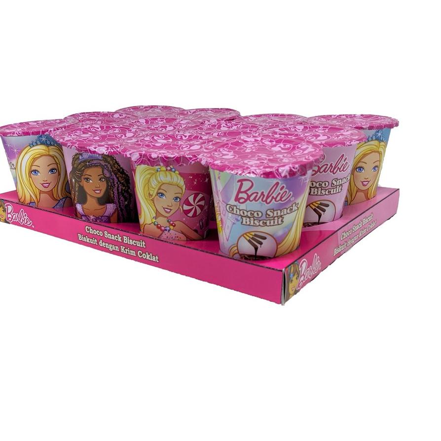 

READY ✅Barbie Chocolate Snack Medium Coklat Biskuit Stick 25 gr, 12 pcs|KD6