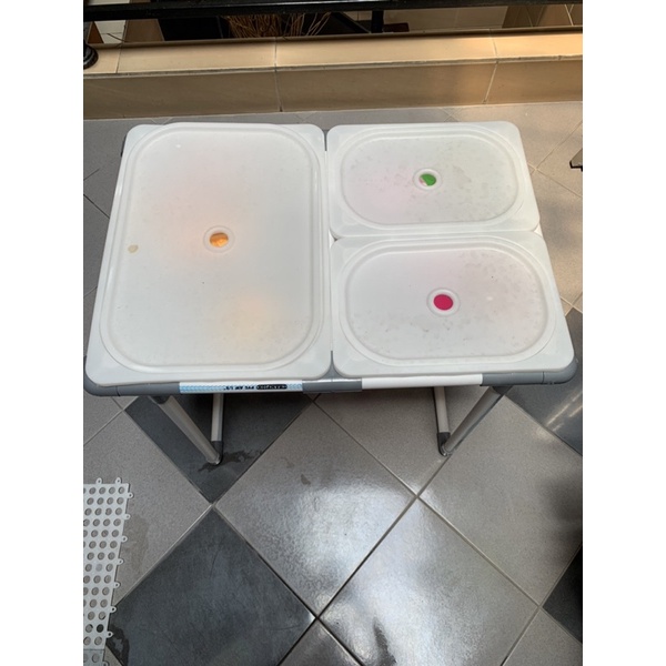 PRELOVED sensory table meja sensorik anak main pasir air