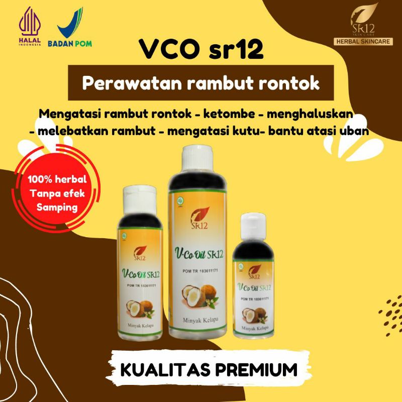 Pelebat dan atasi kebotakan rambut vico oil /penebal rambut/atasi uban/Vico oil/minyak kelapa