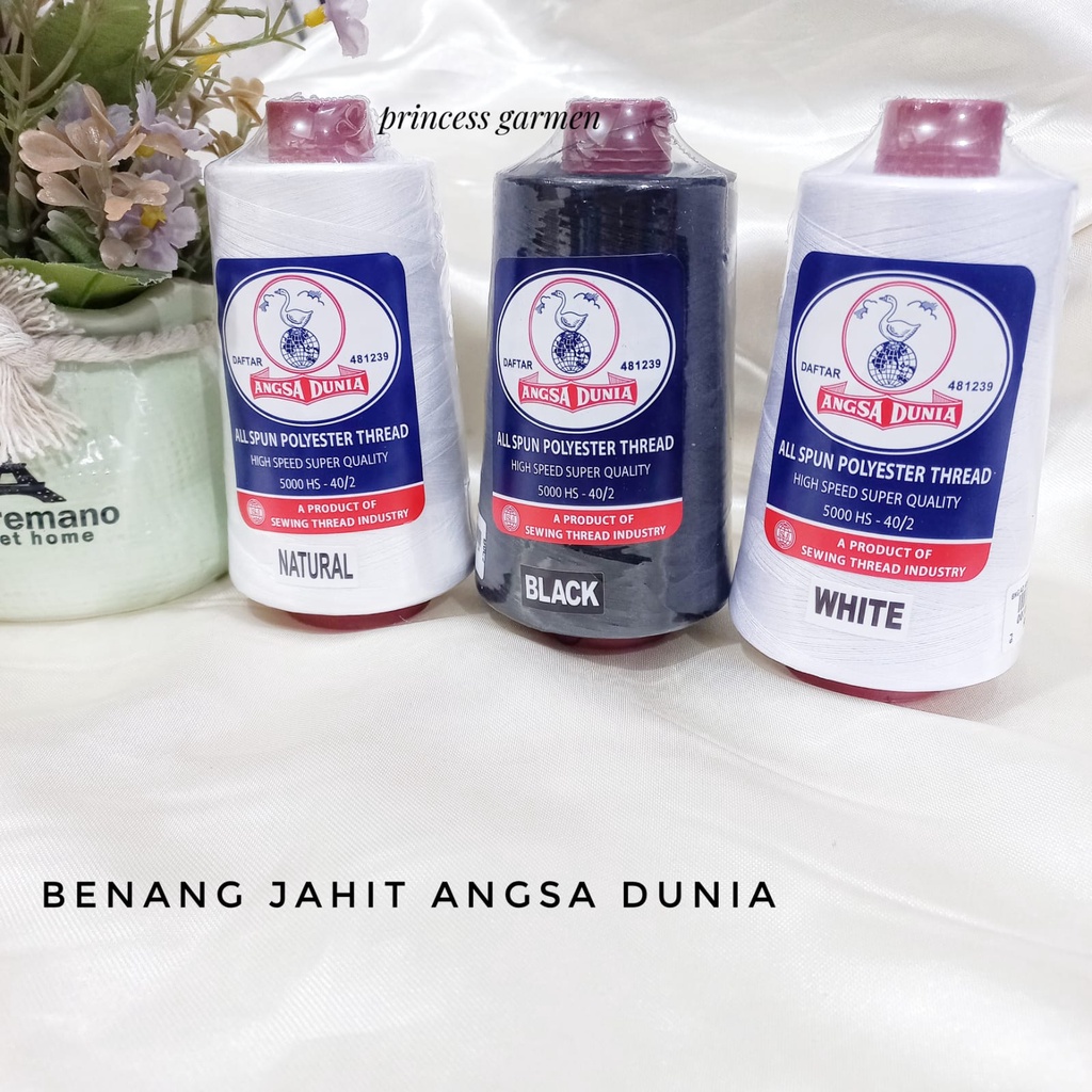 Benang Jahit Angsa Dunia/bng AD 5000 yard