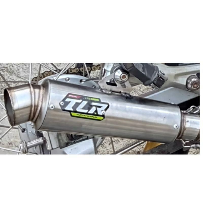 Slincer Tlr Kopetisi p25cm Swara bass Adem Gahar cocok untuk motor  sport Tiger Cb Mp dll
