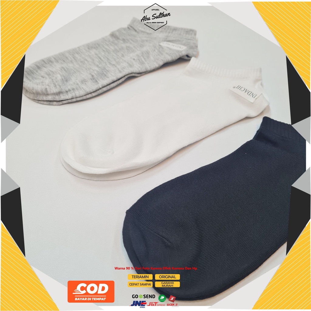 Kaos Kaki Tumit Pria Kaos Kaki Pendek Sports Ankle Kaos Kaki Laki Laki Socks Hitam Putih Abu Abu Kaos Kaki Cowok Pendek