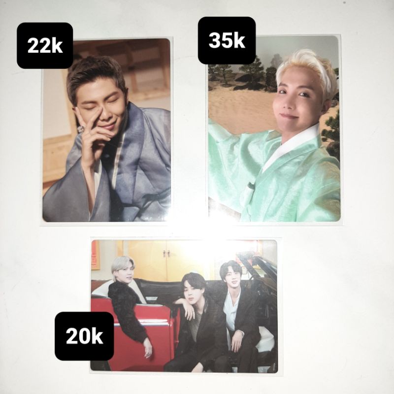 MPC PTD SEOUL DALMAJUNG BTS Jungkook jk RM namjoon unit spc jhope sharing satuan