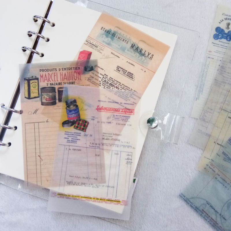 

Kertas Vintage Vellum Old Documents Translucent Paper Semi Transparan