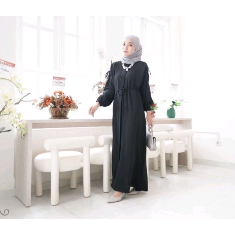 MAXI HELENA HEKSA DRESS CRINGKLE AIRFLOW