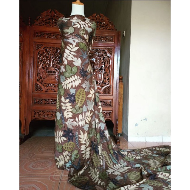 Kain Batik ecoprint Katun