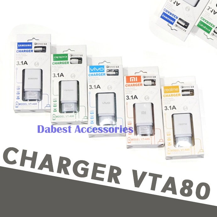 Travel Charger VT-A80 5 Merk Micro USB 2.0A