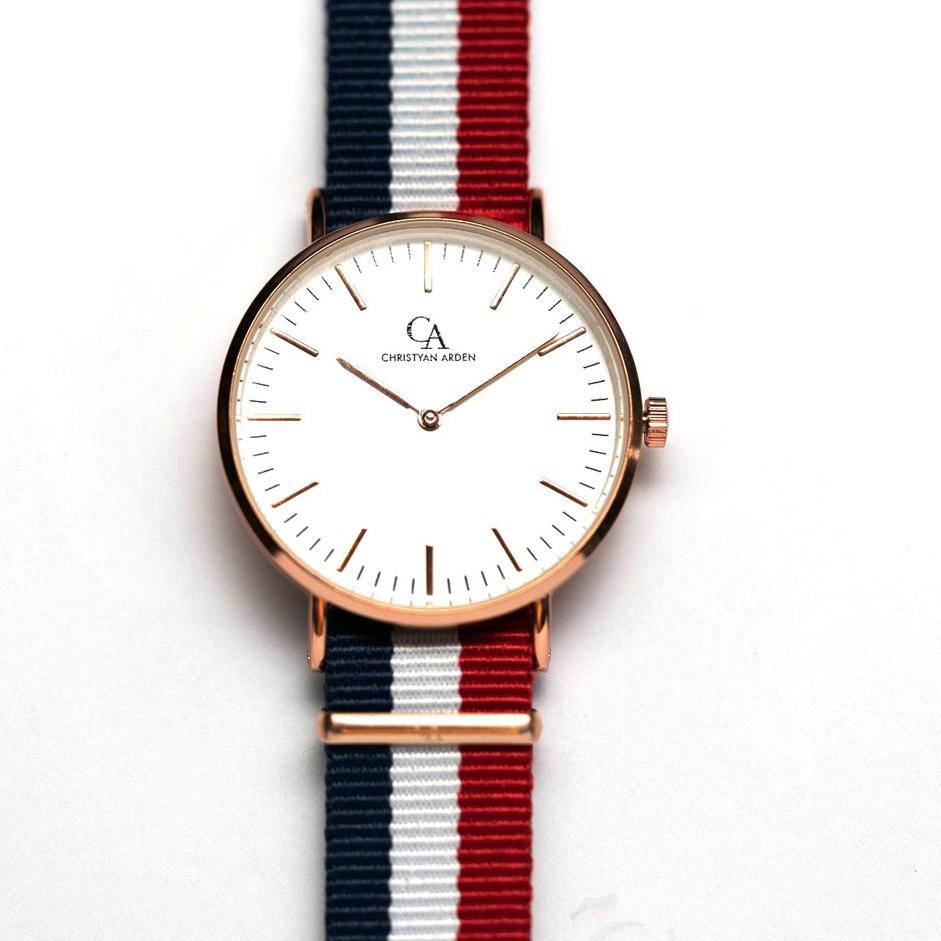 "JTB.31Oc22ᵞ" Jam Tangan Pria Christyan Arden Grand CA Classic Winschoten White Dial (38mm)