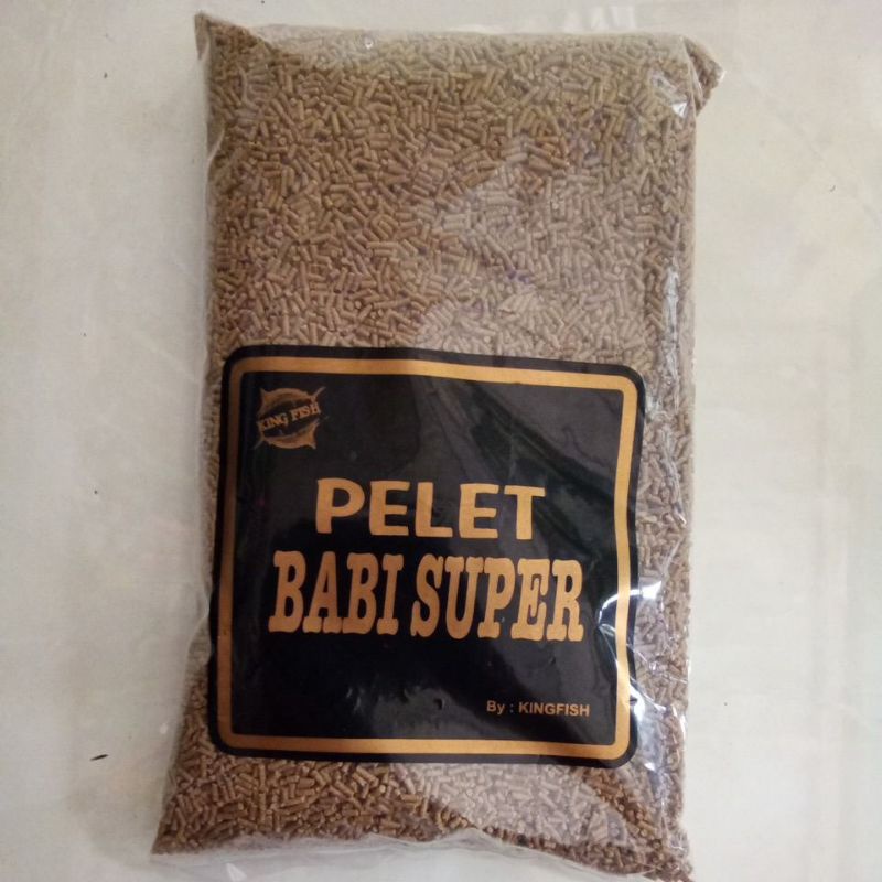 PELET - PELET BABI SUPER 1KG by kingfish