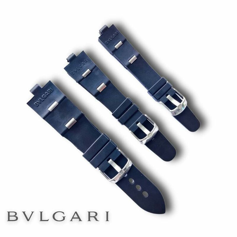 STRAP TALI JAM TANGAN BVLGARI TALIJAM RUBBER KARET BVL GARI