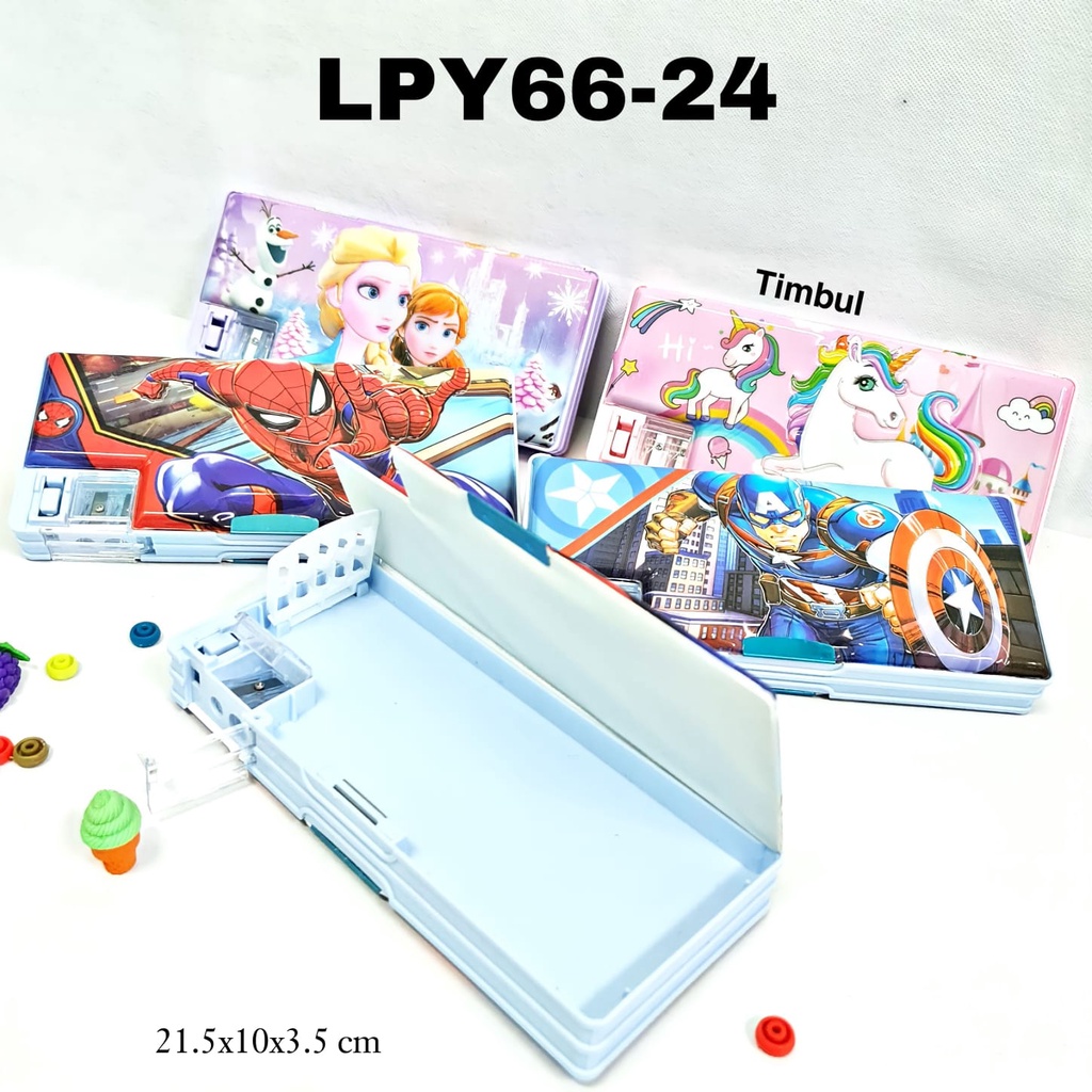 

GG Kotak Pensil Magnet 10x22 Timbul Tipe A/Tempat Pensil/Pencil Case/Tepak