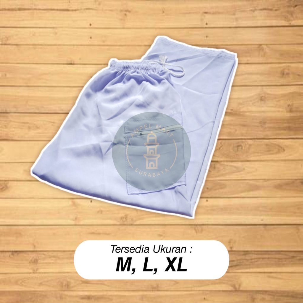 NEW Celana Haji Pria Putih Polos Celana Putih Polos Celana Umroh Celana Laki-laki Celana Katun Celana Ihram Celana Ihrom Celana Panjang Perlengkapan Haji dan Umroh