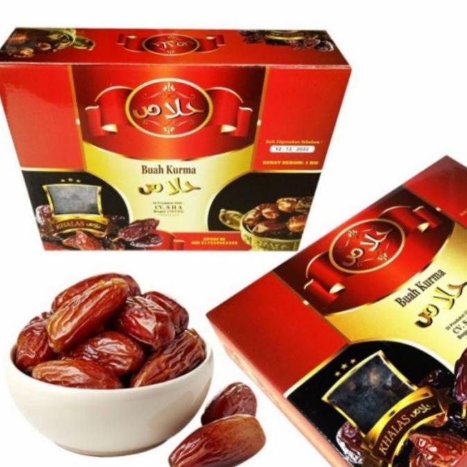 

NEW KURMA GOLDEN KHALAS 1 KG TERBAIK