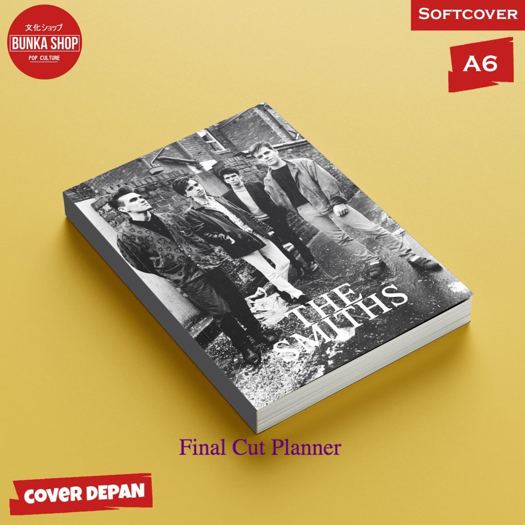 

Pocket Note 80's Band The Smiths Softcover A6 Buku Tulis Catatan Notes Agenda Planner Jurnal