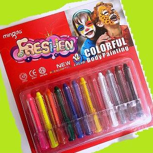 

KB323 MINGDA FRESHEN FACE PAINTING 12 / CRAYON WAJAH - AMAN UNTUK ANAK-ANAK Diskon Awal Tahun