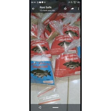 Umpan Ikan Serbuk LLB
